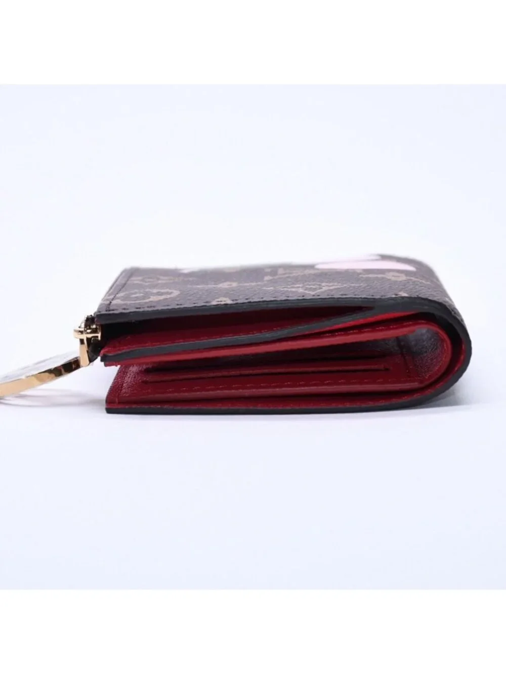 Louis Vuitton Takashi Murakami Portefeuille Lisa Compact Wallet Bifold Brown